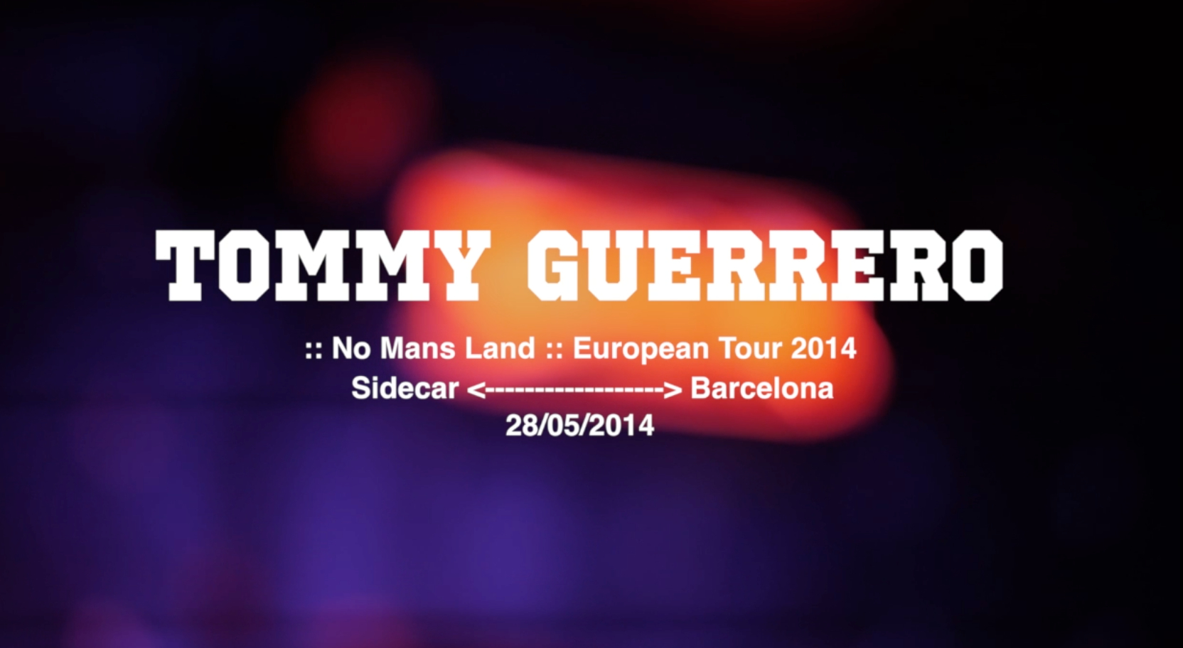 Tommy Guerrero live @ Sidecar Barcelona